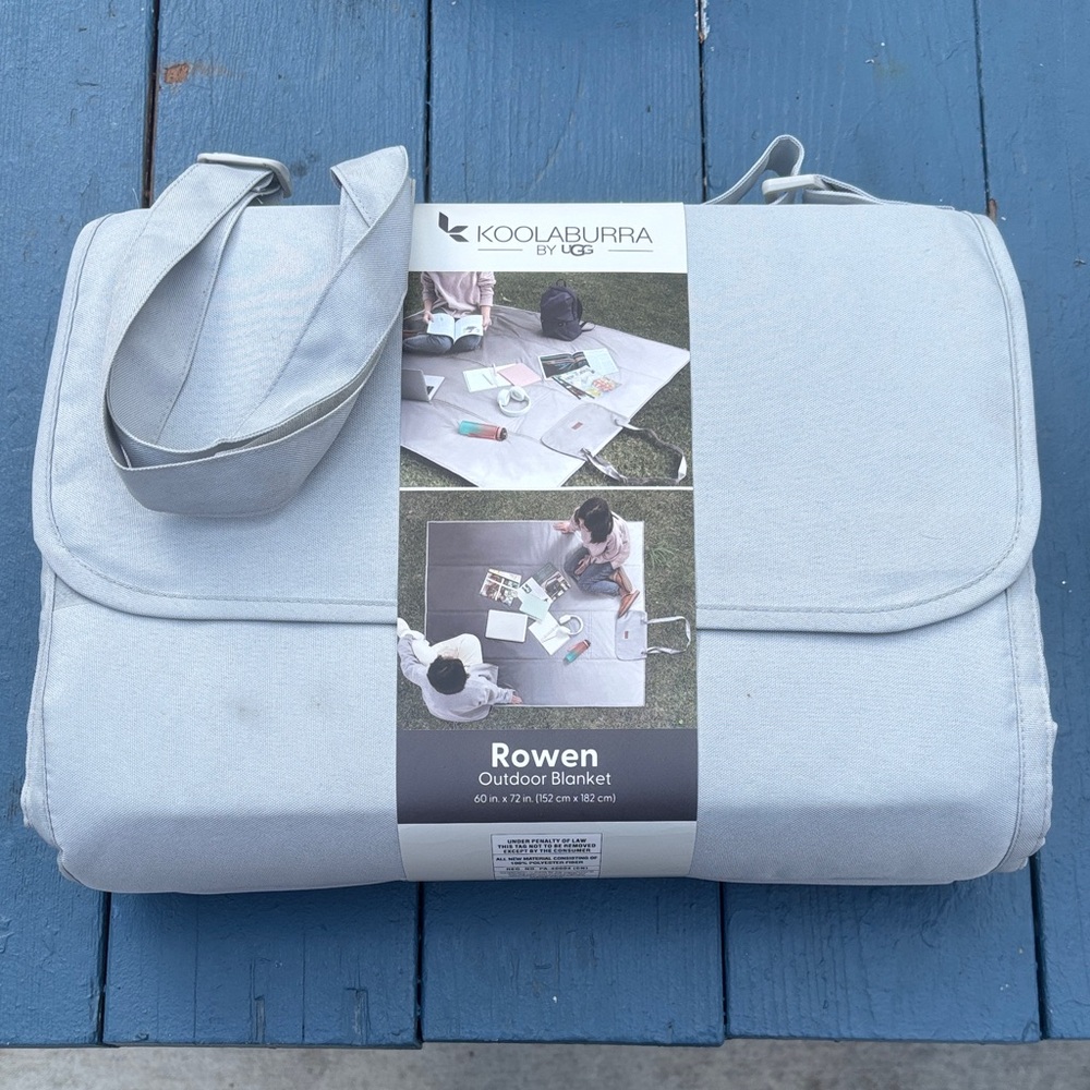 Rowen Gray Outdoor Blanket
